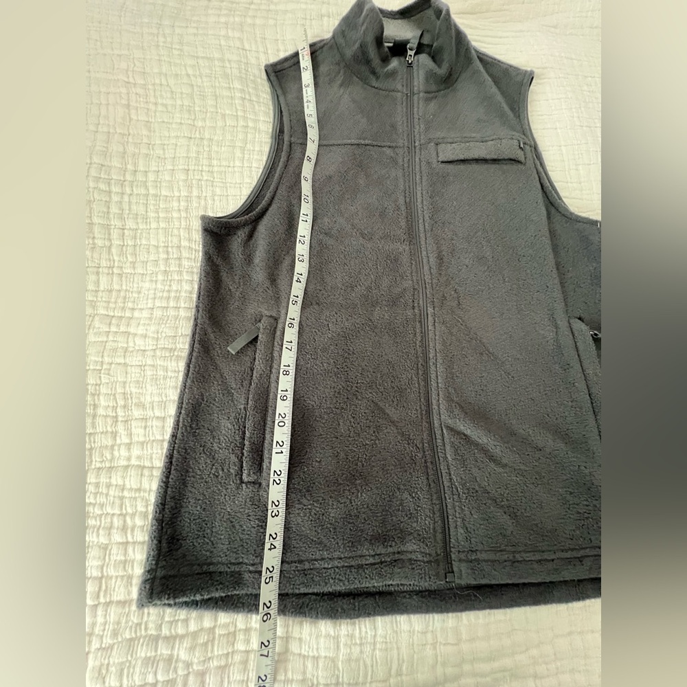 Freefly Men's Gray Fleece Vest EUC 2091